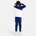 Clothing HVDBF395 Children Le Coq Sportif Hooded Sweatshirt Blue - Image 5
