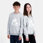 Clothing HVDBF397 Children Le Coq Sportif Sweatshirt Grey - Image 5