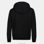 Clothing HVDBF399 Children Le Coq Sportif Hooded Sweatshirt Black - Image 3