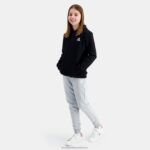 Clothing HVDBF399 Children Le Coq Sportif Hooded Sweatshirt Black - Image 9