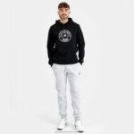 Clothing HVDBF39 Men Le Coq Sportif Hooded Sweatshirt Black - Image 3