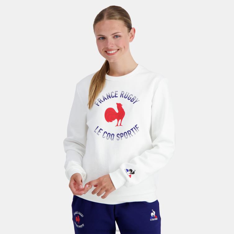 Clothing HVDBF3 Men Le Coq Sportif Sweatshirt - France Rugby White - Image 7