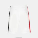 Clothing HVDBF402 Children Le Coq Sportif Shorts White - Image 3