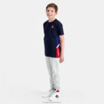 Clothing HVDBF403 Children Le Coq Sportif Trousers Grey - Image 5