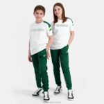 Clothing HVDBF406 Children Le Coq Sportif Trousers Green - Image 5