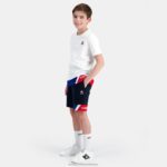 Clothing HVDBF407 Children Le Coq Sportif Shorts Blue - Image 5