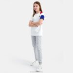 Clothing HVDBF408 Children Le Coq Sportif Trousers Grey - Image 8