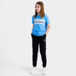 Clothing HVDBF409 Children Le Coq Sportif Trousers Black - Image 9