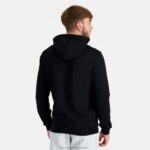 Clothing HVDBF40 Men Le Coq Sportif Hooded Sweatshirt Black - Image 4