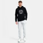 Clothing HVDBF40 Men Le Coq Sportif Hooded Sweatshirt Black - Image 5