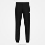 Clothing HVDBF411 Children Le Coq Sportif Trousers Black - Image 2