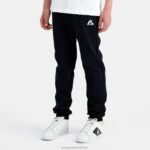 Clothing HVDBF411 Children Le Coq Sportif Trousers Black