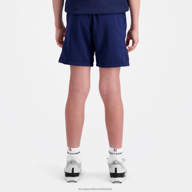 Clothing HVDBF413 Children Le Coq Sportif Replica Short - Xv De France Blue - Image 4