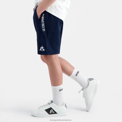 Clothing HVDBF415 Children Le Coq Sportif Shorts Blue