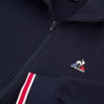 Clothing HVDBF431 Men Le Coq Sportif Zipped Sweatshirt Blue - Image 5