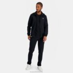 Clothing HVDBF432 Men Le Coq Sportif Zipped Sweatshirt Black - Image 5
