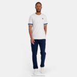 Clothing HVDBF434 Men Le Coq Sportif T-Shirt White - Image 4