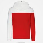 Clothing HVDBF435 Men Le Coq Sportif Hooded Sweatshirt Red - Image 3