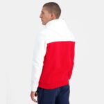 Clothing HVDBF435 Men Le Coq Sportif Hooded Sweatshirt Red - Image 4