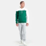 Clothing HVDBF436 Men Le Coq Sportif Hooded Sweatshirt Green - Image 6