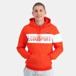 Clothing HVDBF437 Men Le Coq Sportif Hooded Sweatshirt Multicoloured