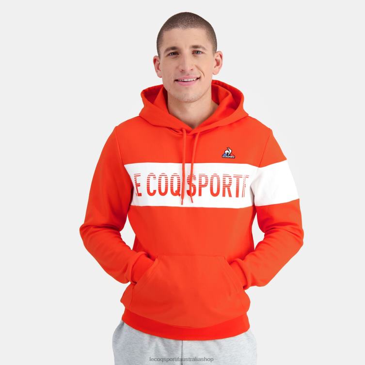 clothing_hvdbf437_men_le_coq_sportif_hooded_sweatshirt_multicoloured.jpg Clothing HVDBF437 Men Le Coq Sportif Hooded Sweatshirt Multicoloured - Image 1