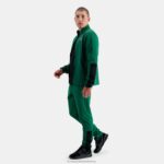 Clothing HVDBF439 Men Le Coq Sportif Zipped Sweatshirt Green - Image 6