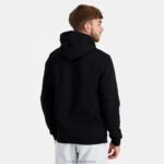Clothing HVDBF43 Men Le Coq Sportif Hooded Sweatshirt Black - Image 4