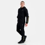 Clothing HVDBF440 Men Le Coq Sportif Hooded Sweatshirt Black - Image 7