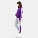 Clothing HVDBF442 Men Le Coq Sportif Hooded Sweatshirt Purple - Image 10