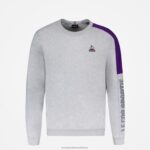 Clothing HVDBF443 Men Le Coq Sportif Sweatshirt Grey - Image 2