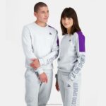 Clothing HVDBF443 Men Le Coq Sportif Sweatshirt Grey