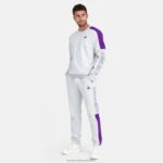 Clothing HVDBF443 Men Le Coq Sportif Sweatshirt Grey - Image 5