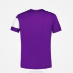 Clothing HVDBF444 Men Le Coq Sportif T-Shirt Purple - Image 3