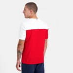 Clothing HVDBF446 Men Le Coq Sportif T-Shirt Red - Image 4