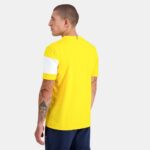 Clothing HVDBF449 Men Le Coq Sportif T-Shirt Yellow - Image 4