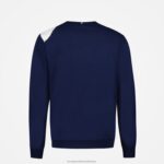 Clothing HVDBF452 Men Le Coq Sportif Sweatshirt Blue - Image 3