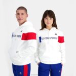 Clothing HVDBF454 Men Le Coq Sportif Hooded Sweatshirt White - Image 7