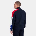 Clothing HVDBF455 Men Le Coq Sportif Zipped Sweatshirt Blue - Image 4