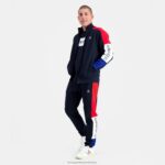Clothing HVDBF455 Men Le Coq Sportif Zipped Sweatshirt Blue - Image 5