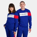Clothing HVDBF456 Men Le Coq Sportif Sweatshirt Blue