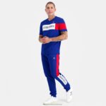 Clothing HVDBF457 Men Le Coq Sportif T-Shirt Blue - Image 5