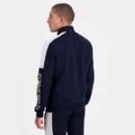 Clothing HVDBF459 Men Le Coq Sportif Zipped Sweatshirt Blue - Image 4
