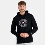 Clothing HVDBF45 Men Le Coq Sportif Hooded Sweatshirt Black