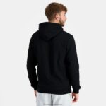 Clothing HVDBF45 Men Le Coq Sportif Hooded Sweatshirt Black - Image 4