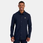 Clothing HVDBF460 Men Le Coq Sportif Shirt Blue