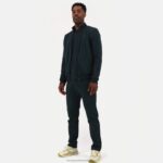 Clothing HVDBF463 Men Le Coq Sportif Zipped Sweatshirt Green - Image 4