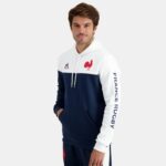 Clothing HVDBF466 Men Le Coq Sportif Hooded Sweatshirt Multicoloured