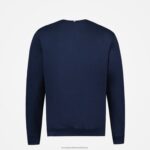 Clothing HVDBF470 Men Le Coq Sportif Sweatshirt Blue - Image 3