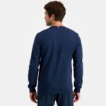 Clothing HVDBF470 Men Le Coq Sportif Sweatshirt Blue - Image 4